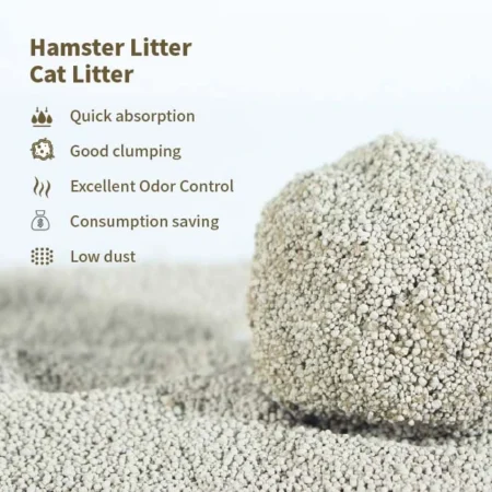 hamster litter bentonite cat litter