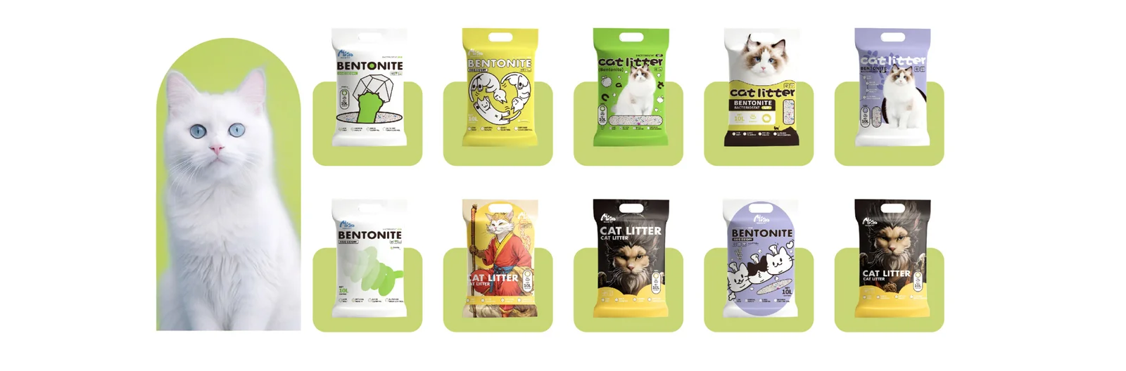 bulk Custom cat litter package